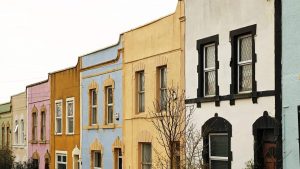 Street of houses