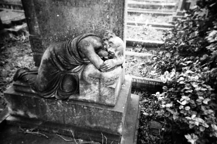 Grave stone in a cemetary