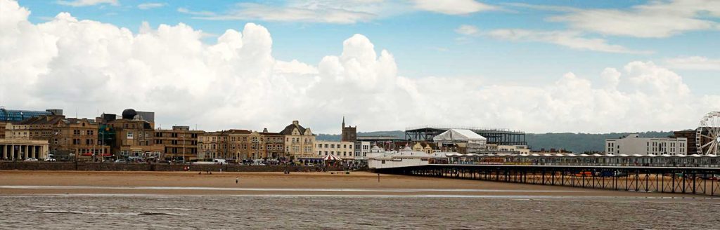 View of Weston-super-Mare