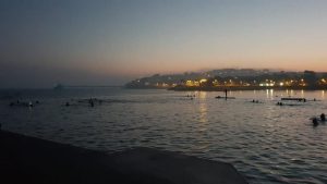 Seaside at dawn