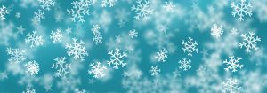 Graphic image of snowflakes