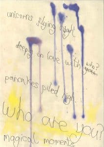 Art created by a poem brut learner
