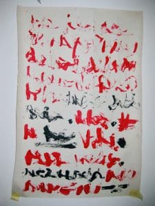 Art created by a poem brut learner