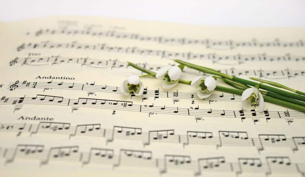 sheet music